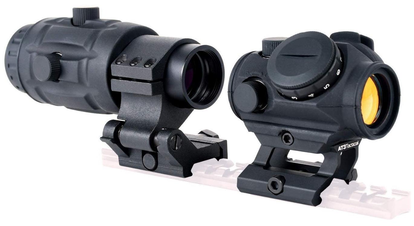 AT3 Tactical RD-50 Red Dot Sight + 3X RRDM Red Dot Magnifier Combo Kit - $161.49 + Free Shipping
