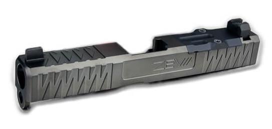 ZEV SLD KIT Z173G Enhanced SOCOM Glock 17 compatible Absolute Co-Witness with RMR Cover Plate Black - $798.00