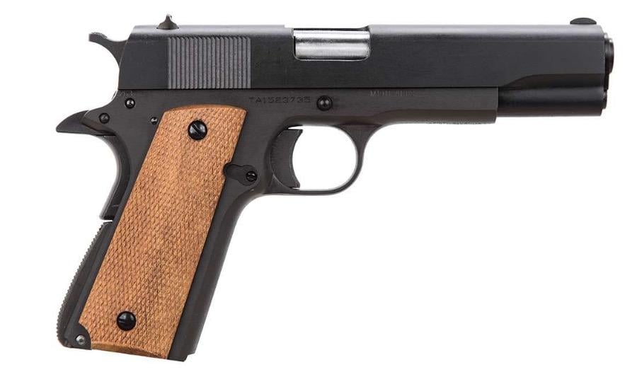 Taylors&Co 1911 AC Pistol .45 ACP 5" Barrel 8rd Blued - $532.4 (Free S/H on Firearms)