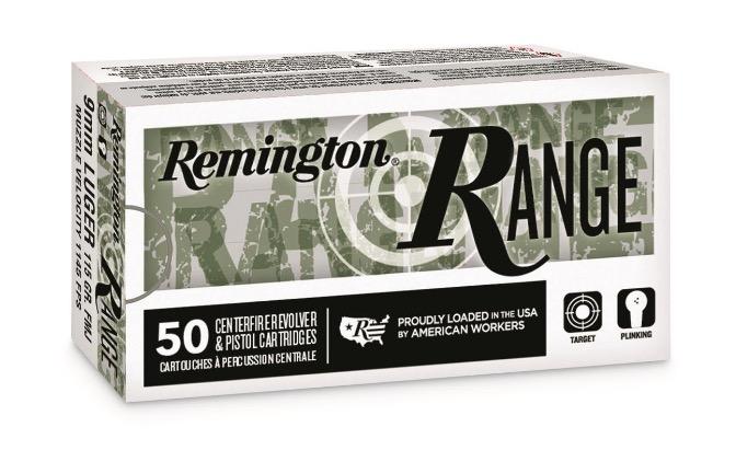 Remington Range 9mm FMJ 115 Grain 250 Rounds - $81.69