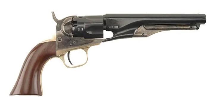 Uberti 1862 Police Black Powder Revolver 36 Caliber Steel Frame Blue - $279.99 shipped with code "OFFER66666"