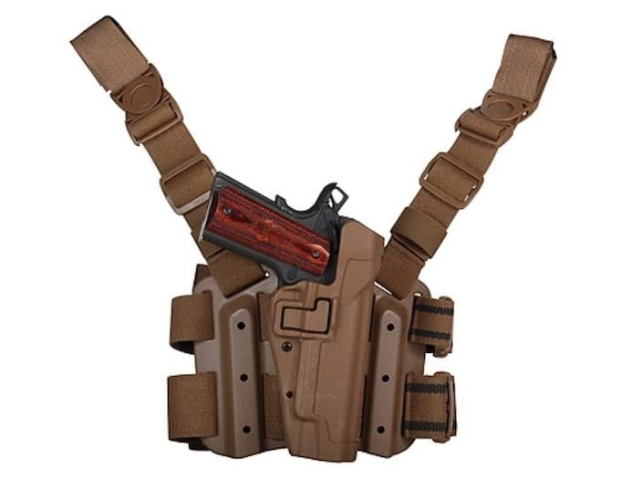 BLACKHAWK! Serpa Level 2 Tactical Holster Coyote Tan American Classic 5" Right Hand - $87.19 ($65.39 After Rebate)
