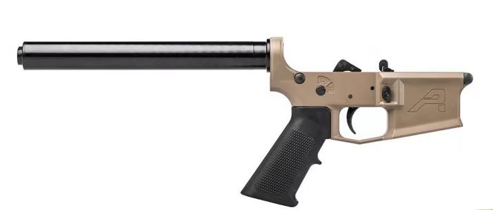 Aero Precision M4E1 Rifle Complete Lower Receiver with A2 Grip, No Stock FDE Cerakote - $189.99
