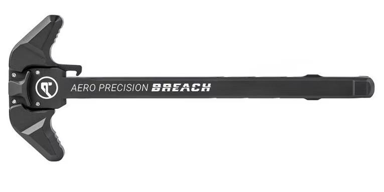 Aero Precision - AR-15 BREACH Ambi Charging Handle with Large Lever Black - $59.99