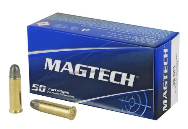 Magtech 38A .38 Special 158 gr Lead Round Nose (LRN) 50 Bx - $24.78