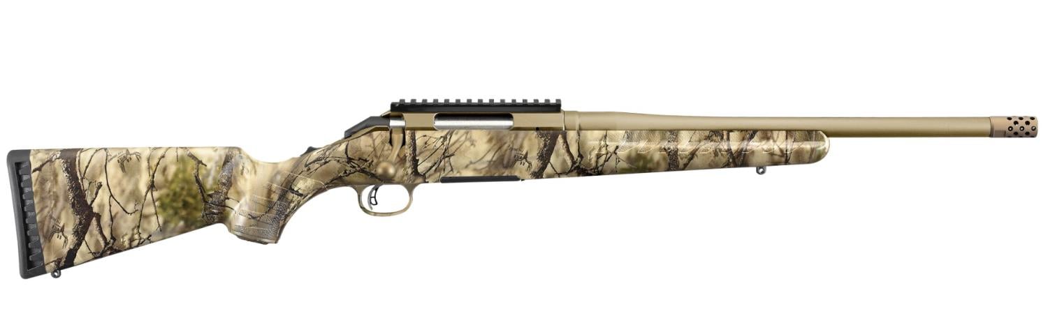 Ruger American Go Wild Camo .243 Win 16.1" Barrel 4-Rounds Adjustable Trigger - $533.99 ($7.99 S/H on Firearms)