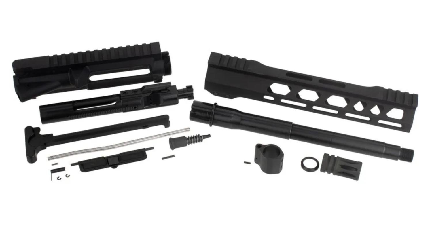 Tacfire .300 Blackout AR-15 Upper Receiver Build Kit 10" - $274.99 + 8% Bonus Bucks