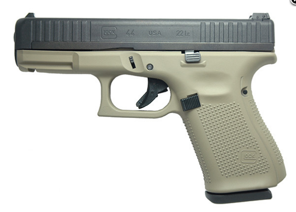 Glock 44 Pistol .22 LR 4.02in 10rd FDE Cerakote Frame - $399 