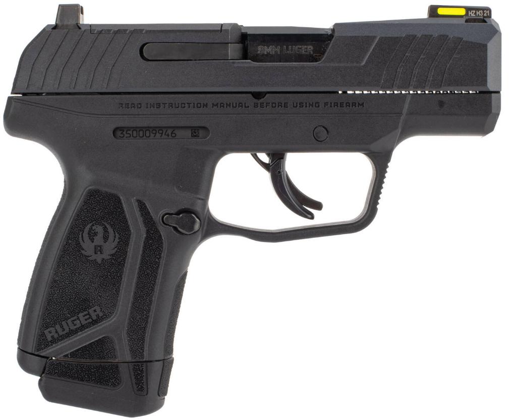 Ruger Max-9 3500 9mm 3.20" 12rd Thumb safety Blk - $469 