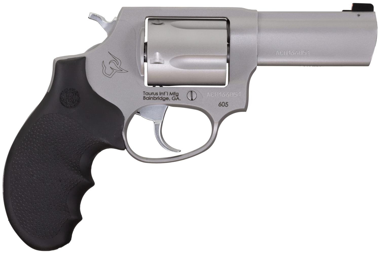 Taurus Defender 605 Stainless .357 Mag 3" Barrel 5-Rounds Front Night Sight - $371.99 ($9.99 S/H on Firearms)