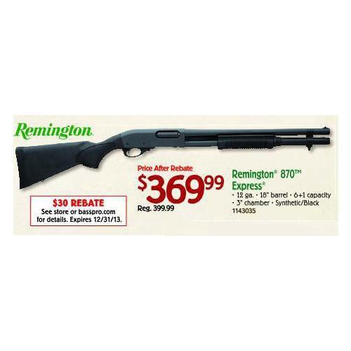 remington 870 12 gauge 18 inch barrel