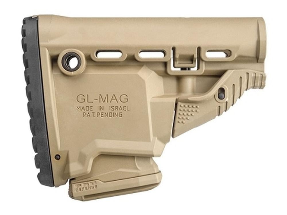 FAB Defense USIQ M4 Survival Buttstock w/Built-in 10rd Mag - FDE - $80 after code "FAB20"
