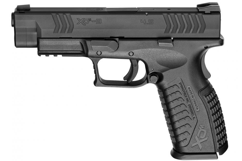 Springfield XDM 9mm 4.5" Full-Size 2-19 Rd Mags Black Essentials Package - $504.99