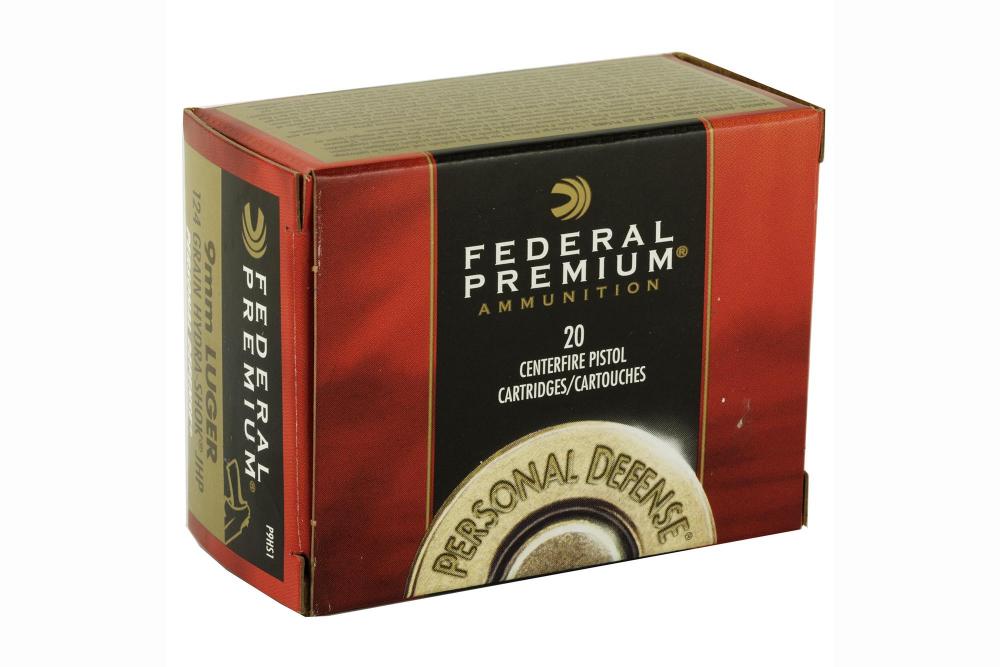 Federal HydraShok 9mm 124gr Hollow Point Ammo Box of 20 - $16.78
