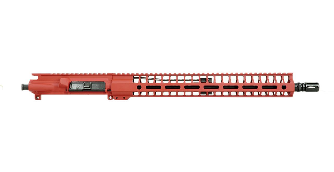 Always Armed 16" 5.56 NATO Upper Receiver with Lightweight Hand Guard - Red - $259