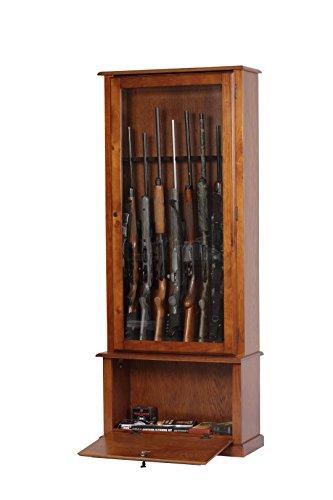 American Furniture Classics 8 Gun Cabinet With Locking Base