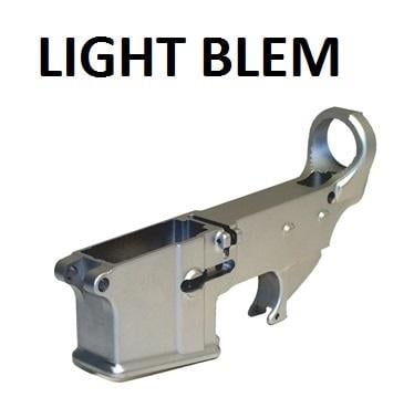 AR15 80% Lower Receiver - Machine Shop Buyout - Blem w/ Safety Engraving Option - $31