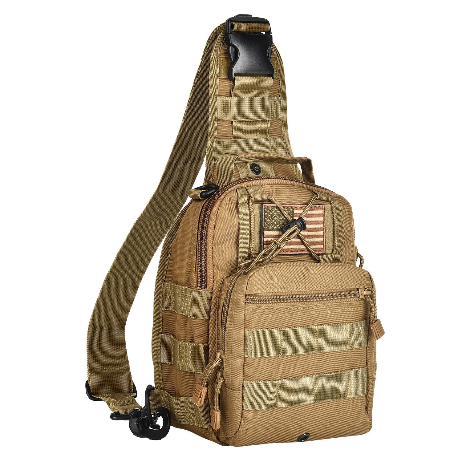 CVLIFE Tactical Sling Bag Pack - $16.79 w/code 
