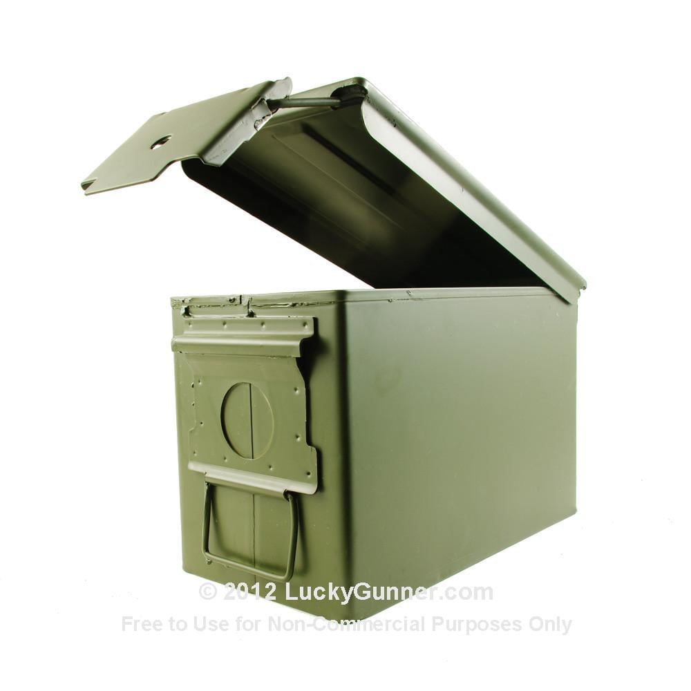50 Cal Green Brand New Mil-Spec M2A1 Ammo Cans - $16.99 each if you buy 4