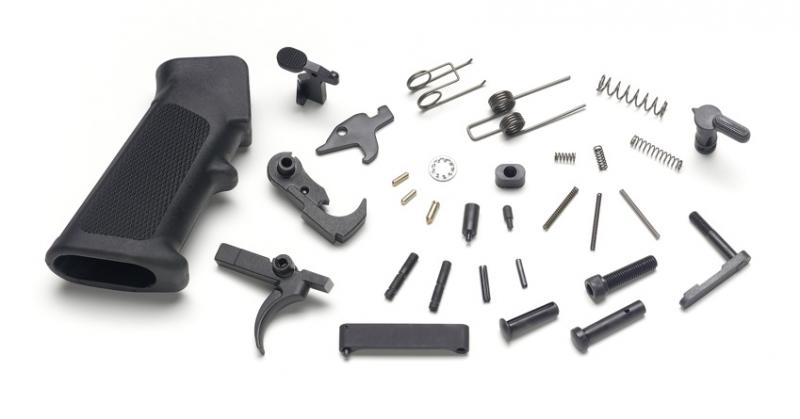 AR-15 Lower Parts Kit with Single Stage Trigger. 