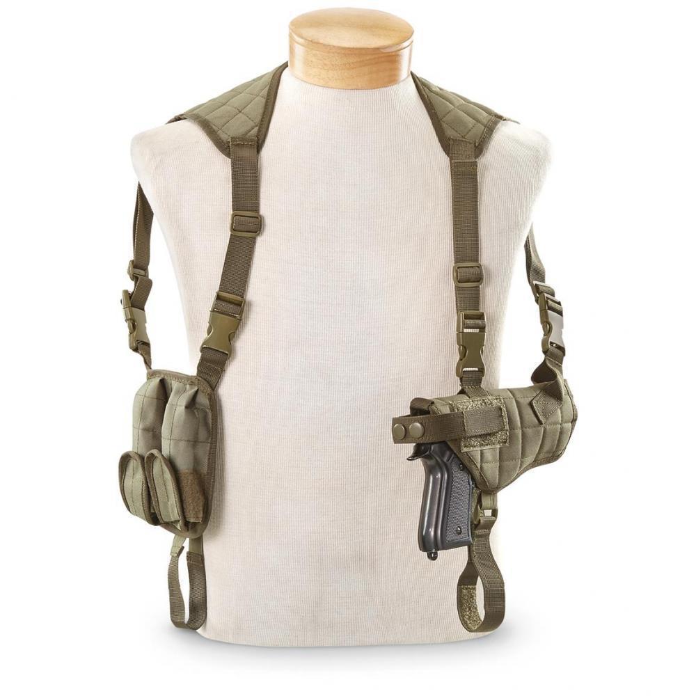 Fox Outdoor Advanced Tactical Shoulder Holster AD/BLK/CT/OD - $16.19 ...