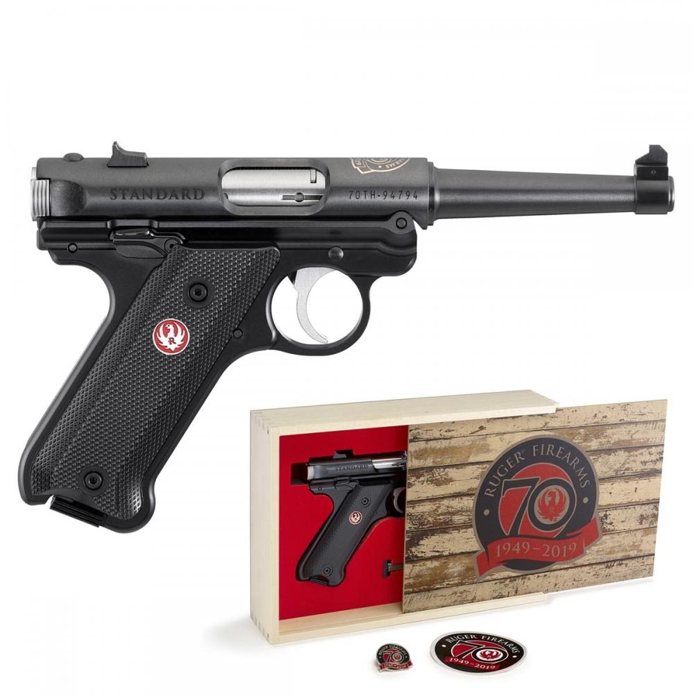 Ruger Mkiv Standard 22 Lr 70th Anniversary 56919 Gundeals