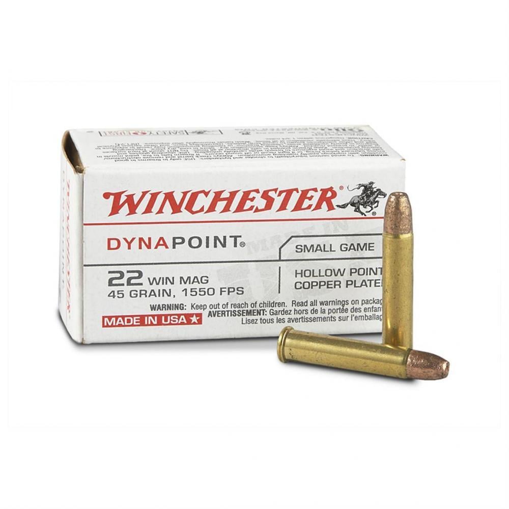 Winchester DynaPoint .22 WMR CPHP 45 Grain 50 Rounds - $14.24 (All Club Orders $49+ Ship FREE!)