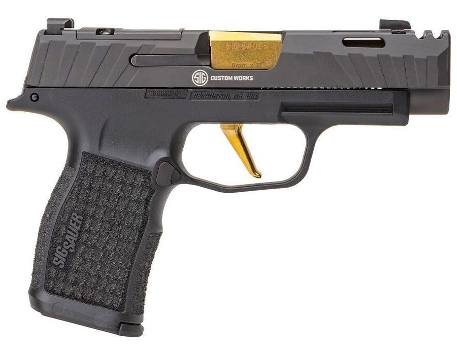 Sig Custom Works P365 XL Spectre Comp Optics Ready 9mm Pistol, Black - P365V003 - $1199.99