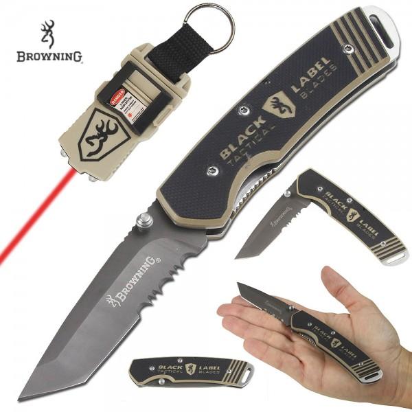 Browning Tanto Folder + Approach LED/Red Laser Light - $13.98 (Free S/H ...