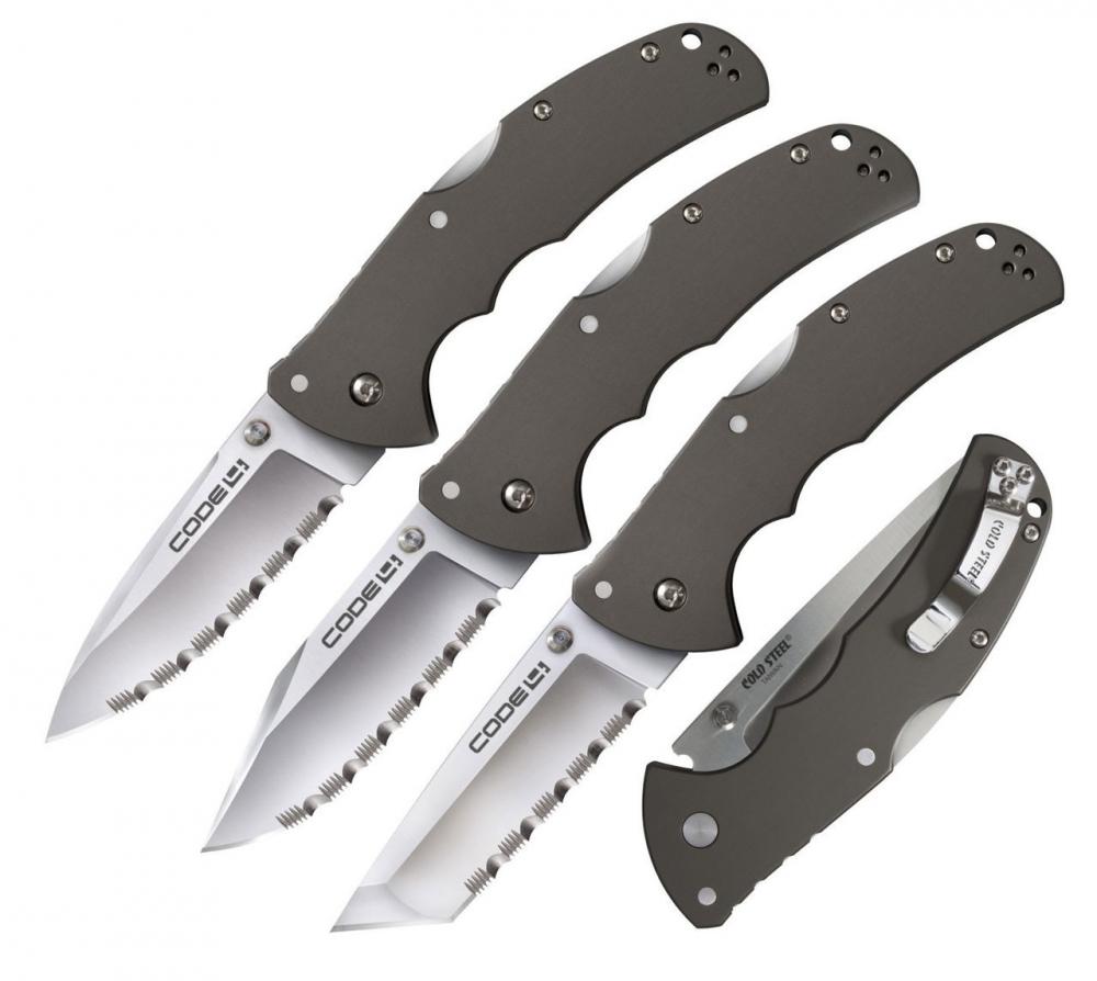 Cold steel 4. Колд стил код 4. Cold Steel code 4 Folding Knife. Cold Steel code 4 tanto. Cold Steel Serrated Knife.