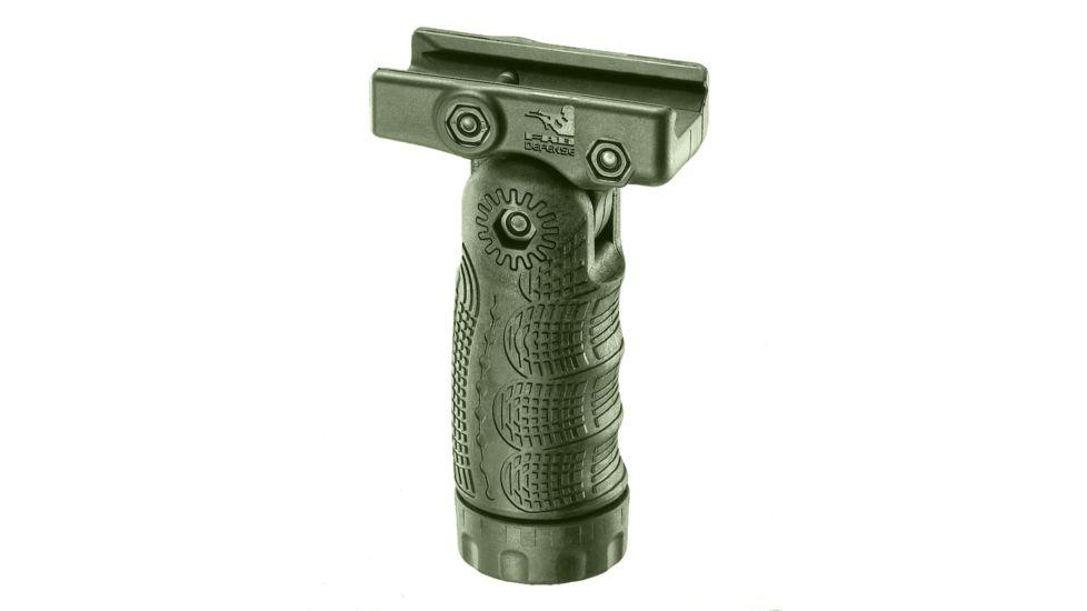 FAB Defense 7-Position Tactical Folding Grip W/Storage Cavity, OD Green - $34.00 (Free S/H over $49)
