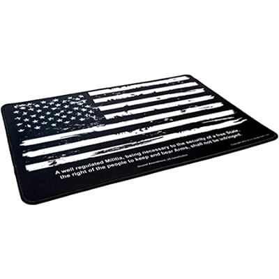 Distressed Flag Gun Cleaning Mat