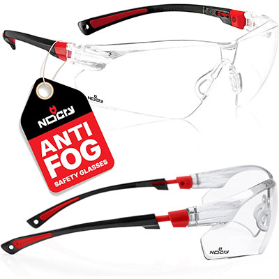NoCry Clear Safety Glasses