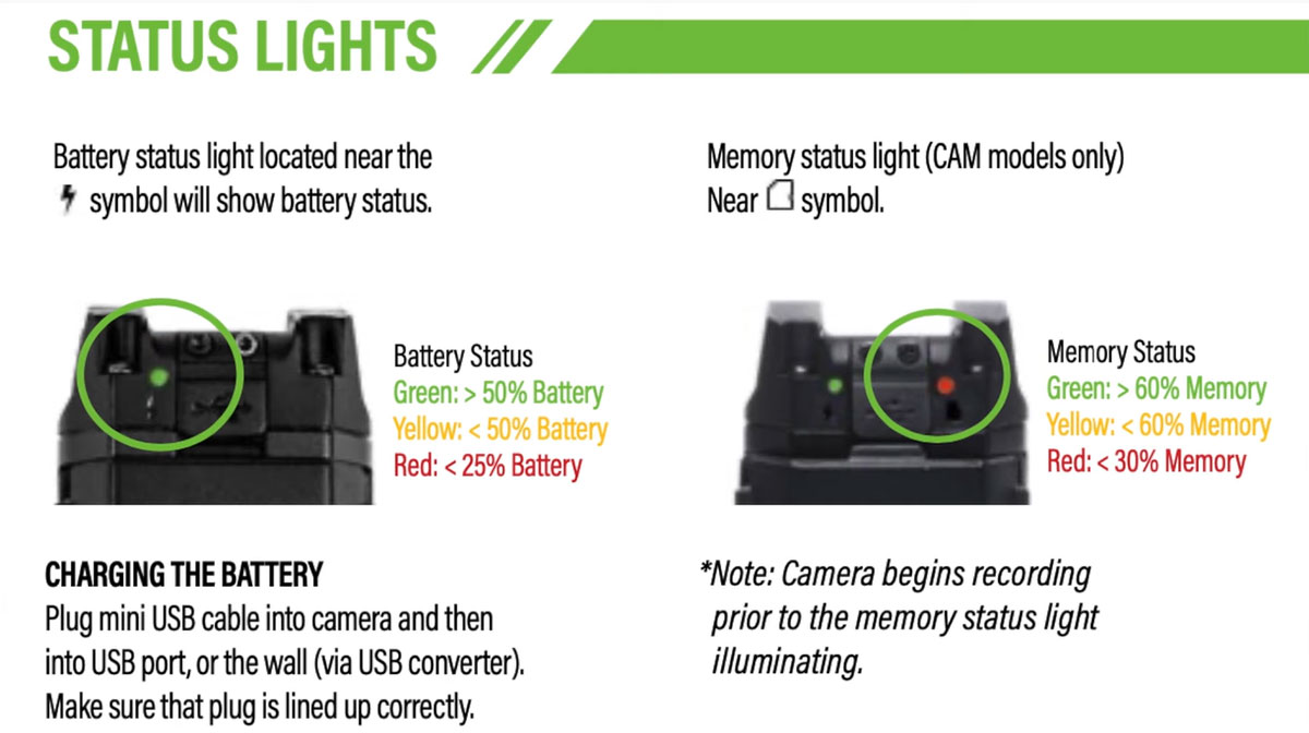 Viridian X5l Gen 3 Battery Status