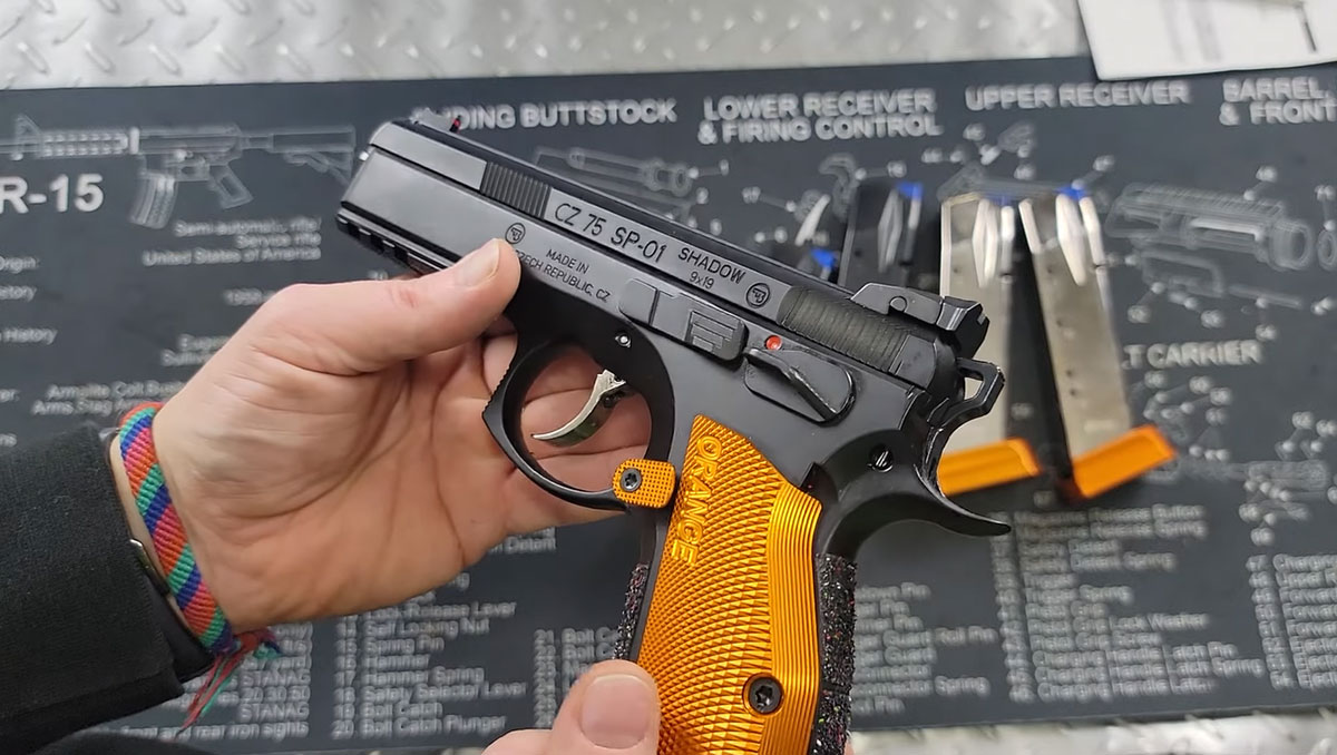 CZ Shadow SP01 Unloaded