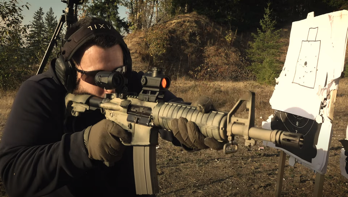 delton-11.5-5.56-shooting