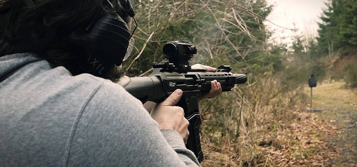 GForce AR12 Shooting at the Range