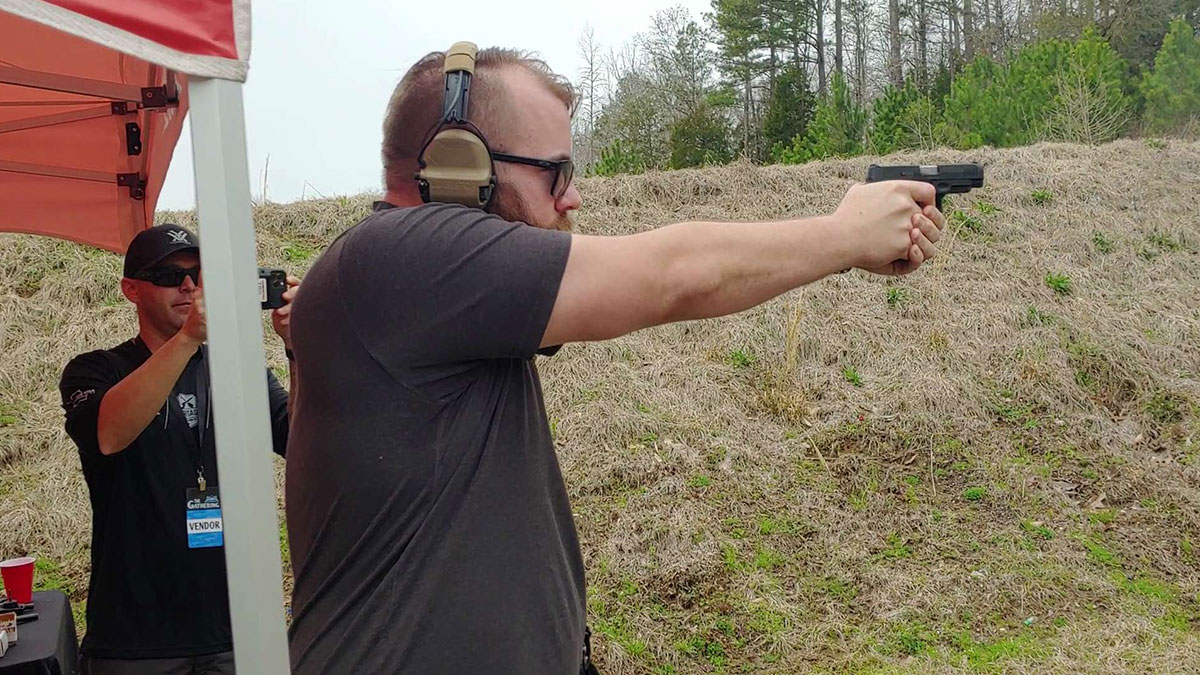 G3XL Pistol Shooting
