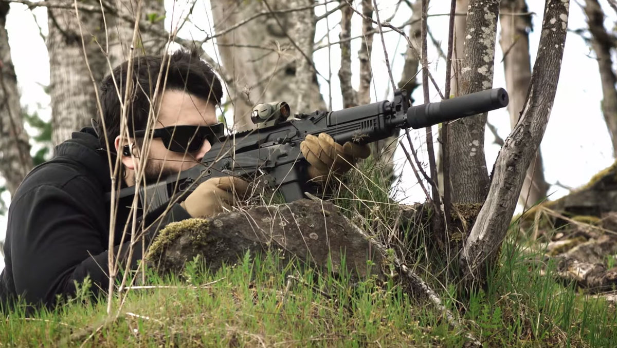Kalashnikov USA K9 Shooting at the Range