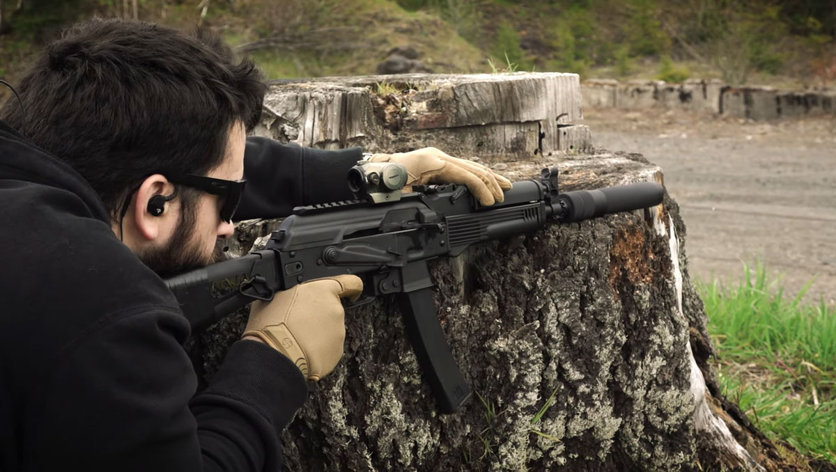 Kalashnikov USA K9 9mm Shooting