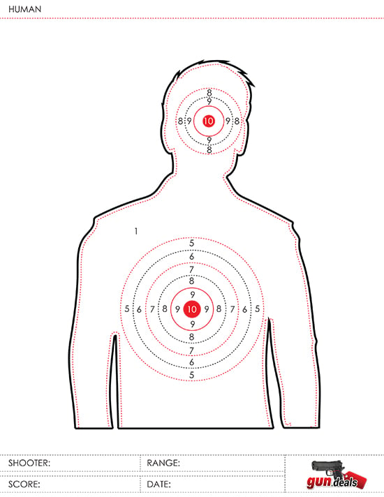 Printable Shooting Targets Free Gun Targets Download