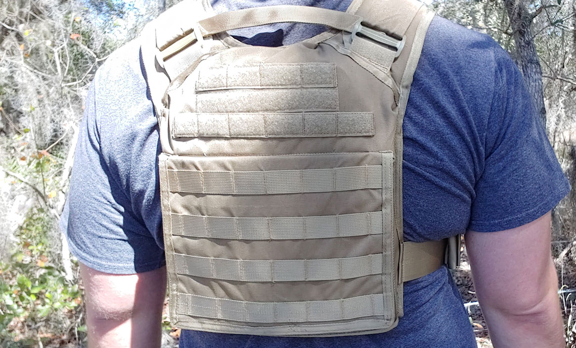 RTS back of plate carrier without cumberbund