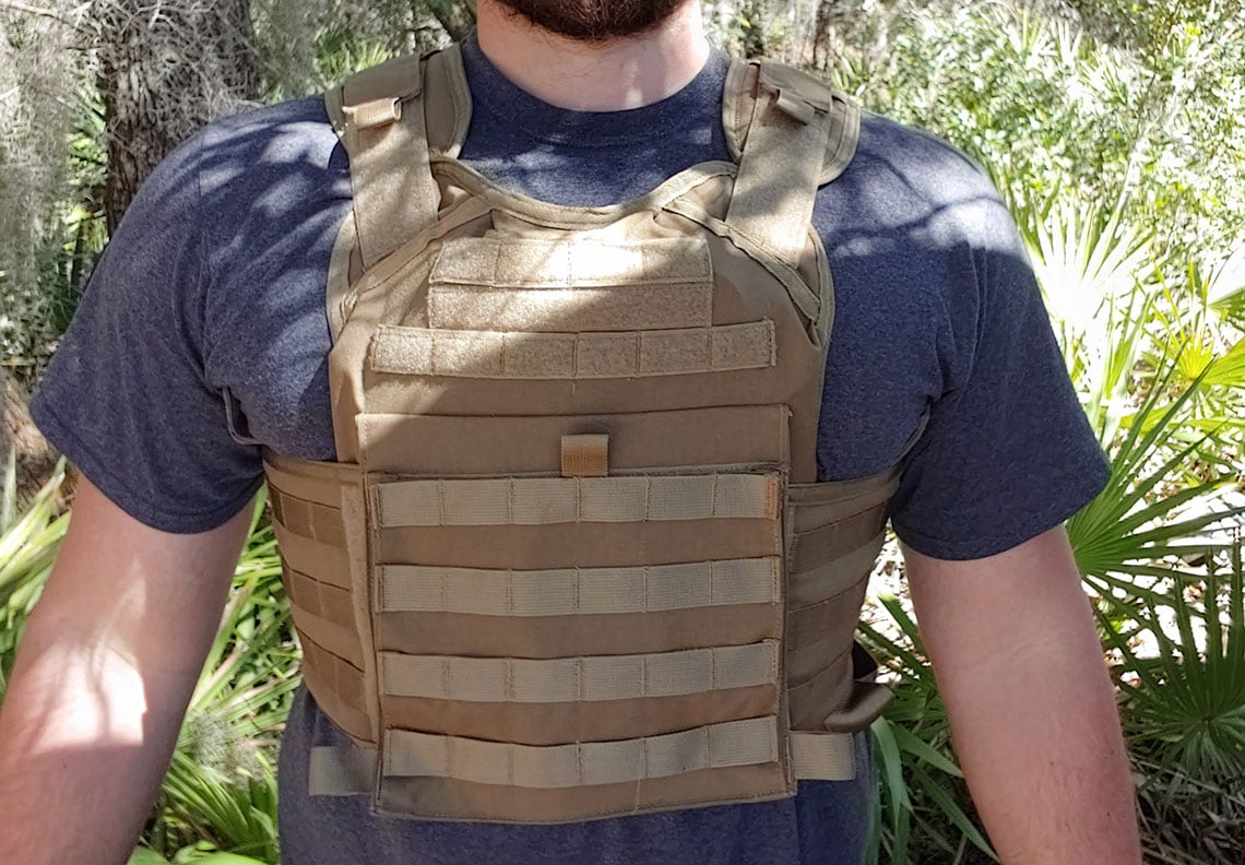 RTS front of plate carrier with cumbund on