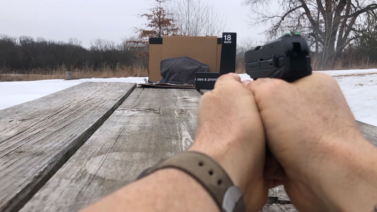 Ruger LCP II 22LR Shooting
