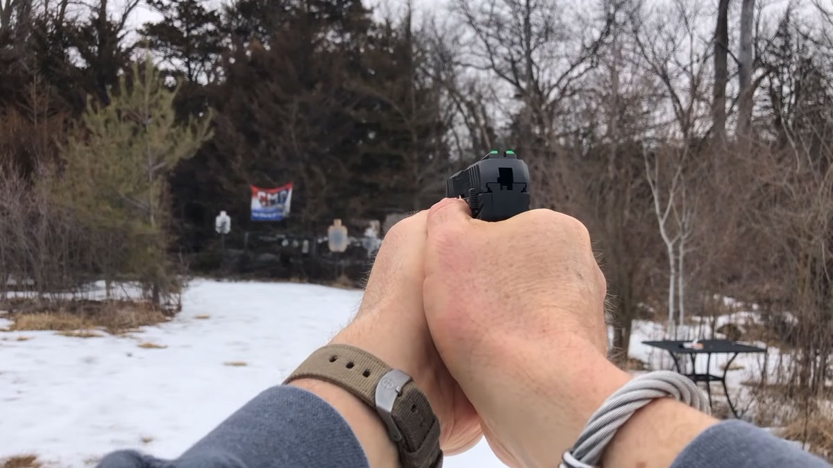 Ruger LCP II 22LR Shooting