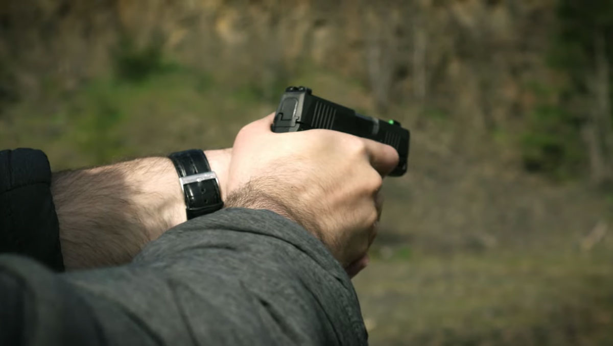 Sig P365 in Hand