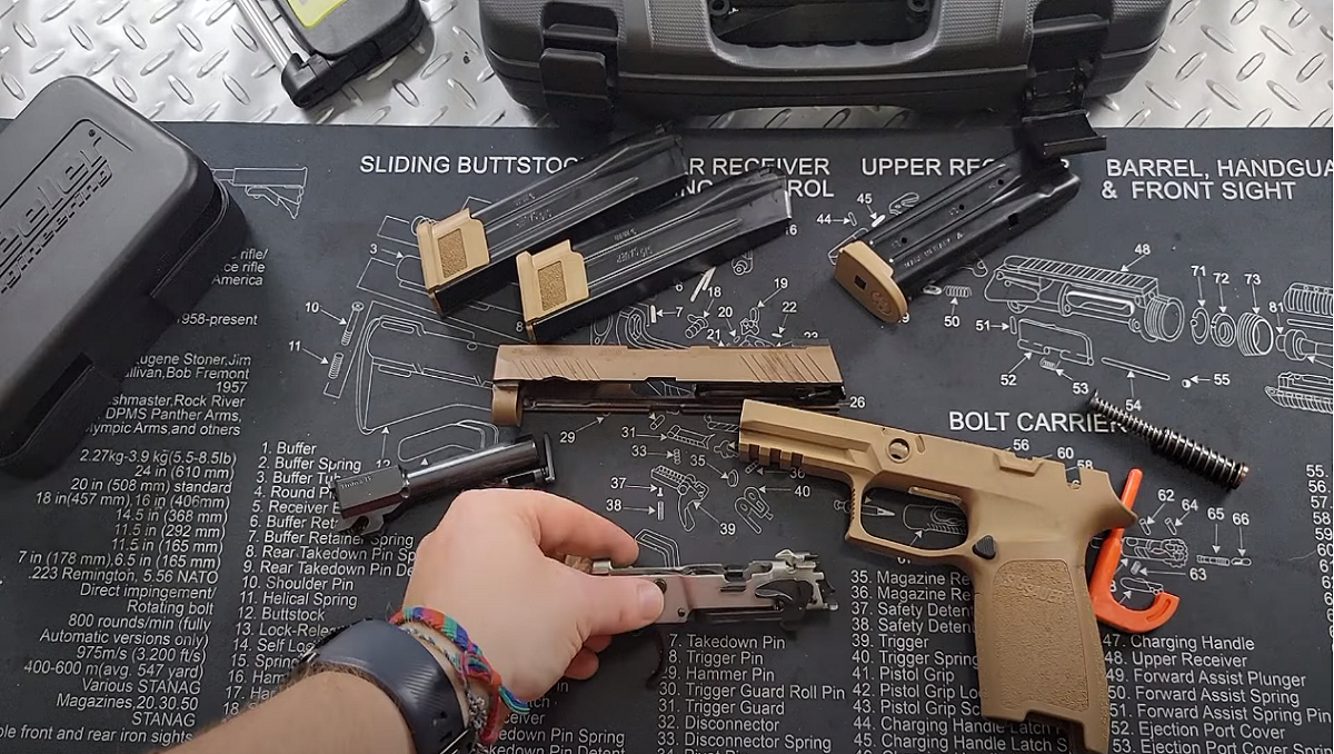 sig-sauer-taken-apart