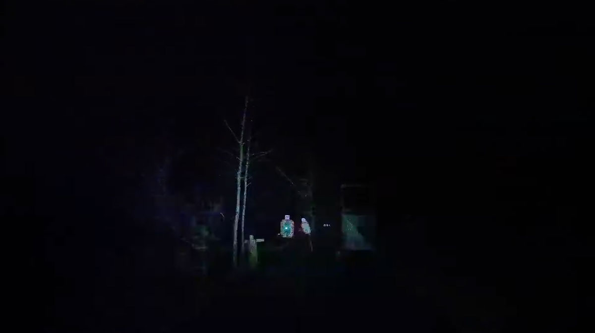 Viridian X5l Gen 3 Shooting at Night