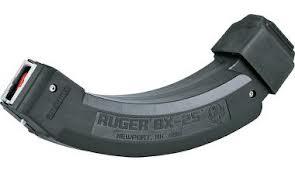 RUGER 10/22 22LR 25RD X2 DOUBLE BLK FACTORY MAG - $36.89