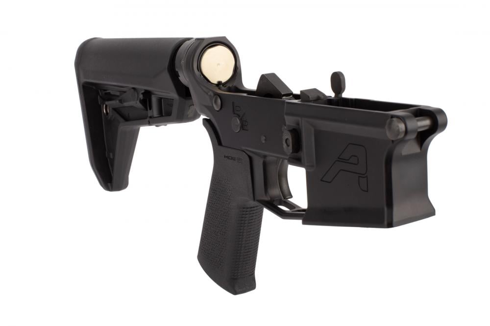 Aero Precision M4E1 Complete Lower Receiver MOE SL Grip & SL Carbine Stock Black - $219.97